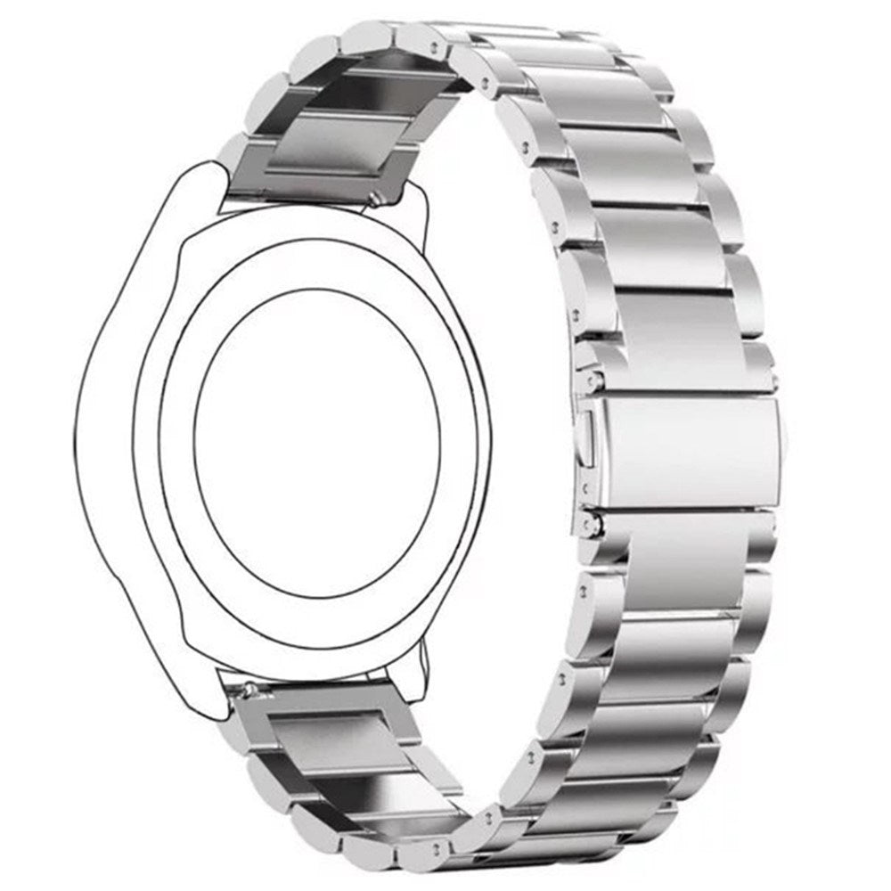 Huawei GT 4 / 5 (41mm) / 5 Pro (42mm) EIDERWOOD Metall Klokkereim - Sølv