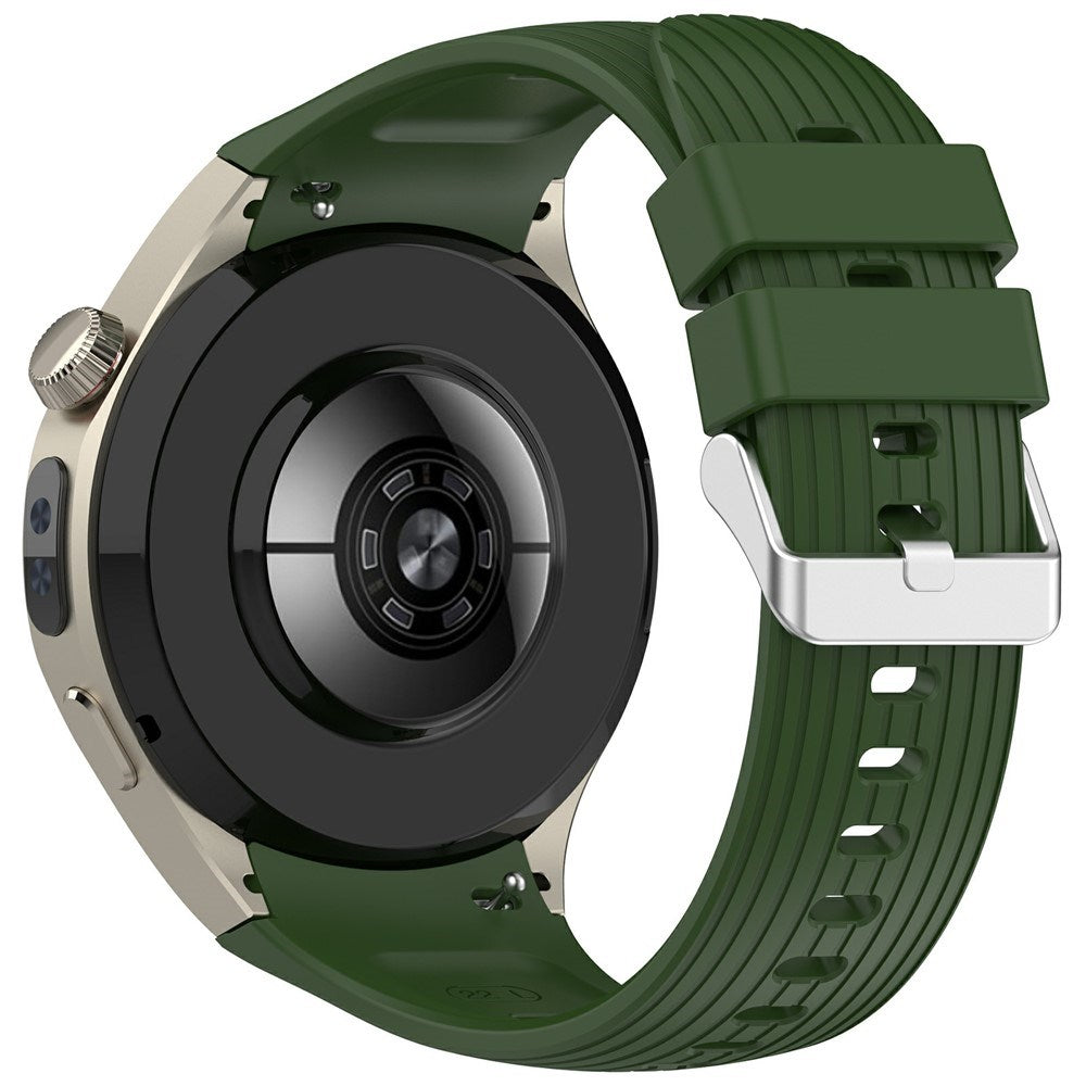 Huawei Watch 5 (46mm) EIDERWOOD Silikon Reim – Grønn