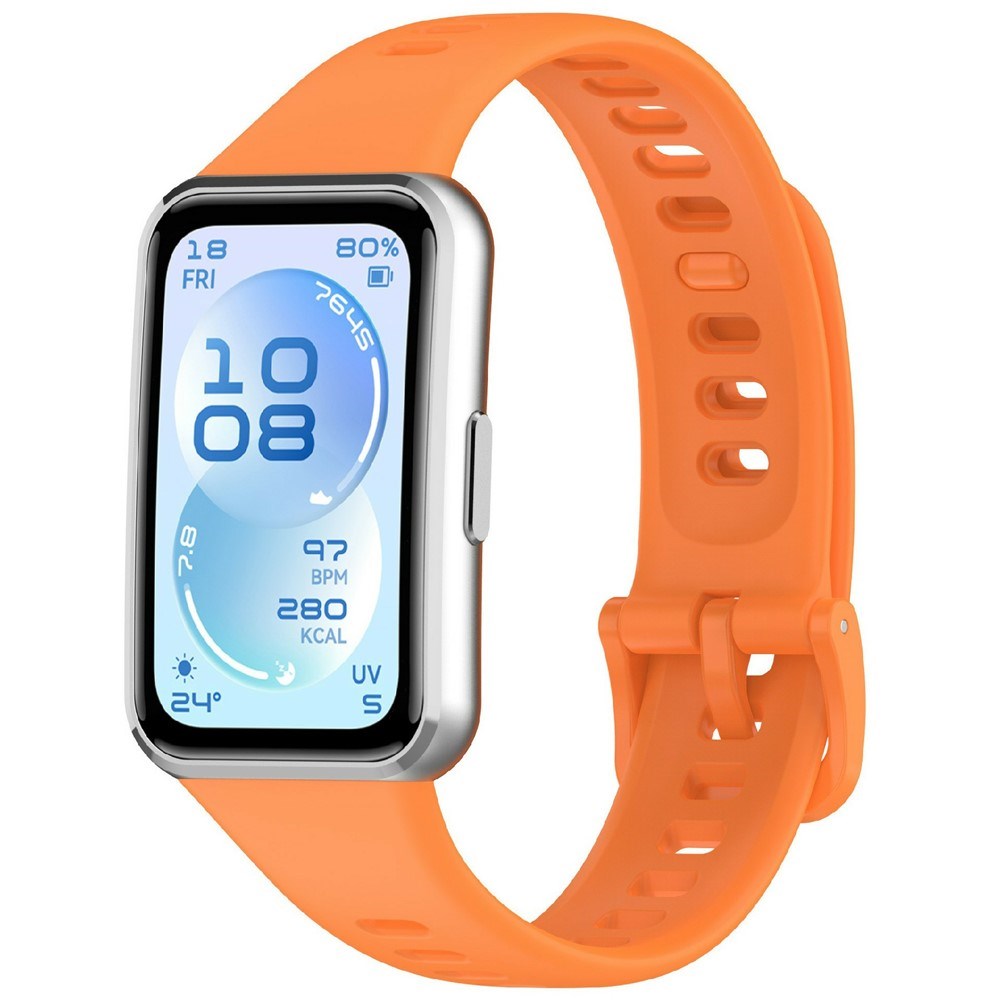 Huawei Band 11 / 11 Pro EIDERWOOD Silikonrem - Oransje