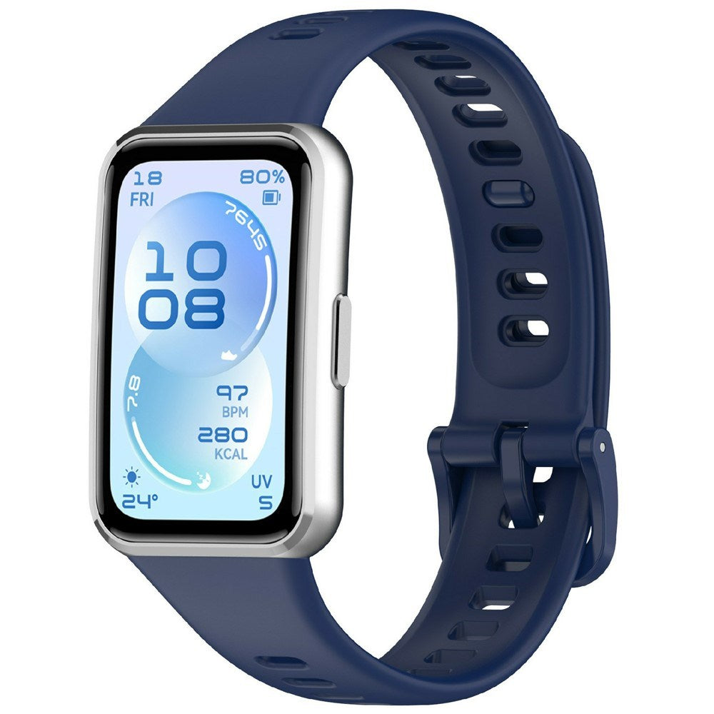 Huawei Band 11 / 11 Pro EIDERWOOD Silikonrem - Mørkeblå