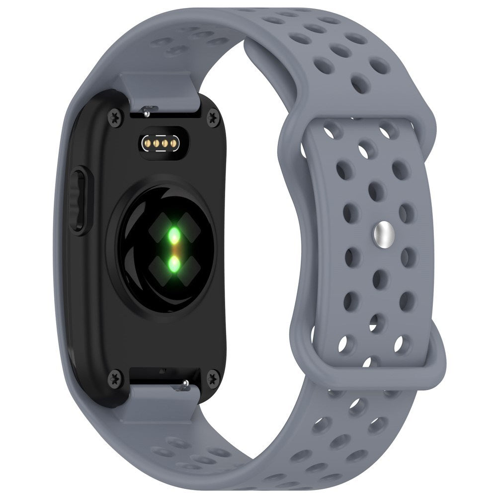 Garmin CIRQA Smart Band EIDERWOOD Silikon Reim m. Ventilasjonshull - Blågrå