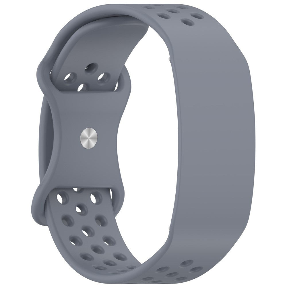 Garmin CIRQA Smart Band EIDERWOOD Silikon Reim m. Ventilasjonshull - Blågrå