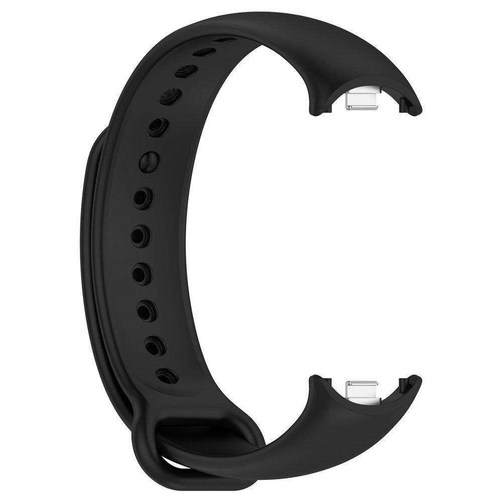Xiaomi Smart Band 10 / 9 / 8 / NFC Silikonreim - Svart