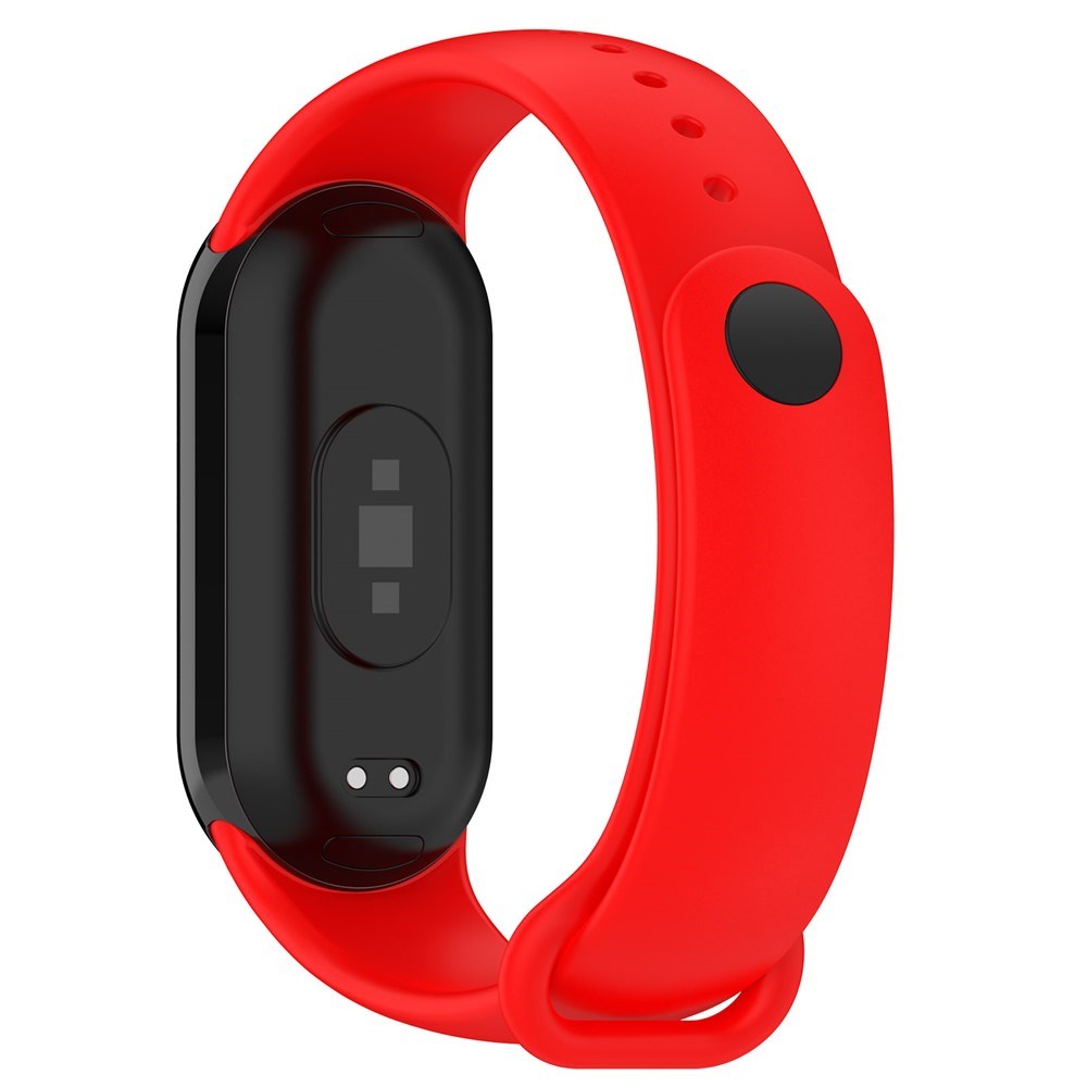 Xiaomi Smart Band 10 / 9 / 8 / NFC Silikonreim - Rød