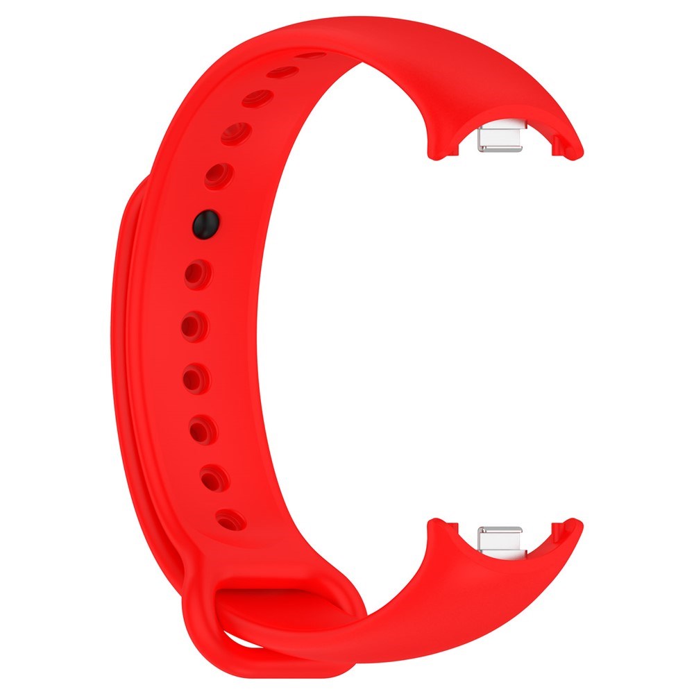 Xiaomi Smart Band 10 / 9 / 8 / NFC Silikonreim - Rød