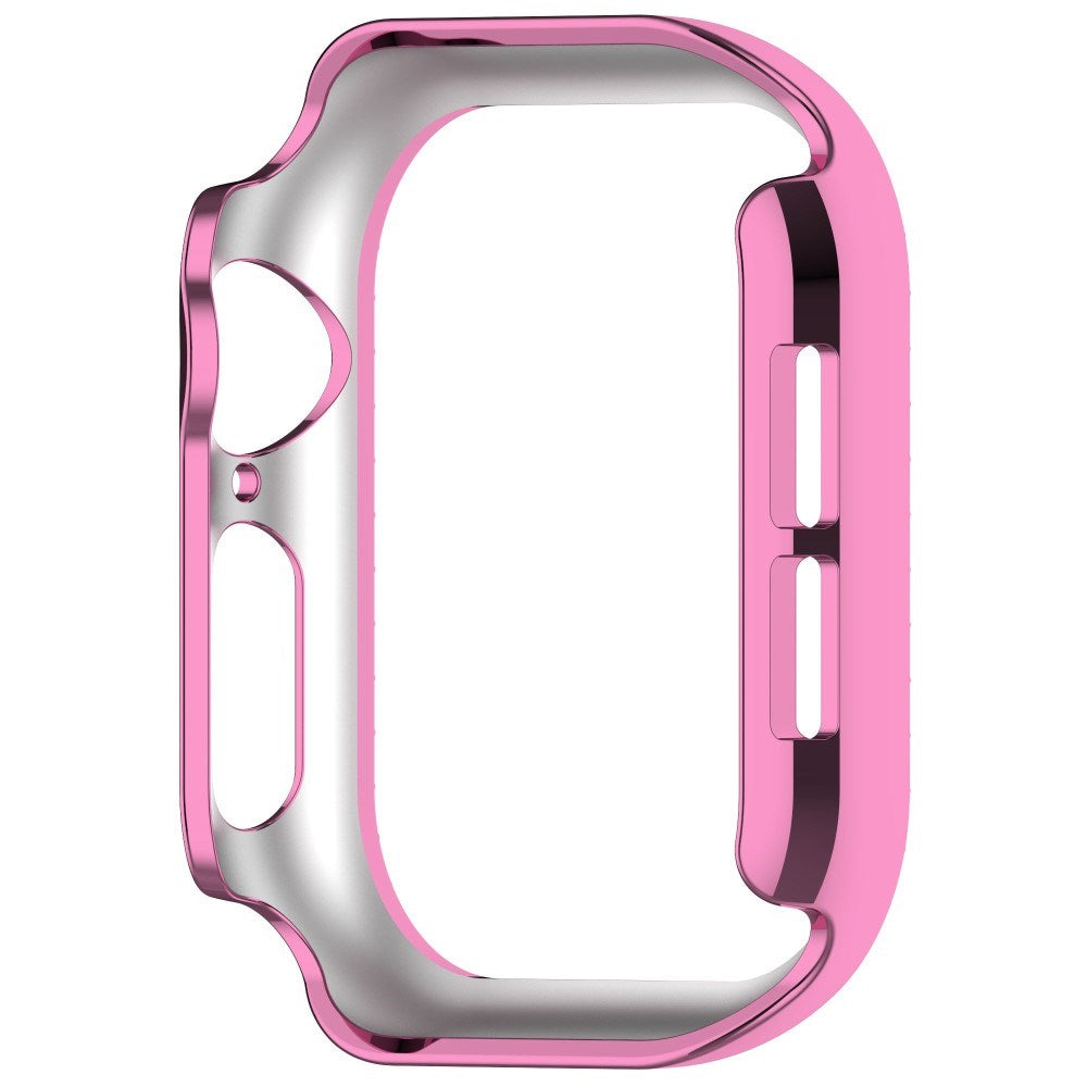 Apple Watch 11 / 10 (42mm) Hard Plast Deksel - Pink / Rhinsten