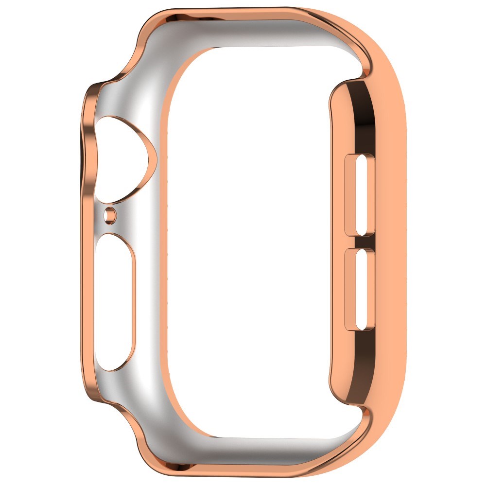 Apple Watch 11 / 10 (42mm) Hard Plast Deksel - Rose Gold / Rhinsten
