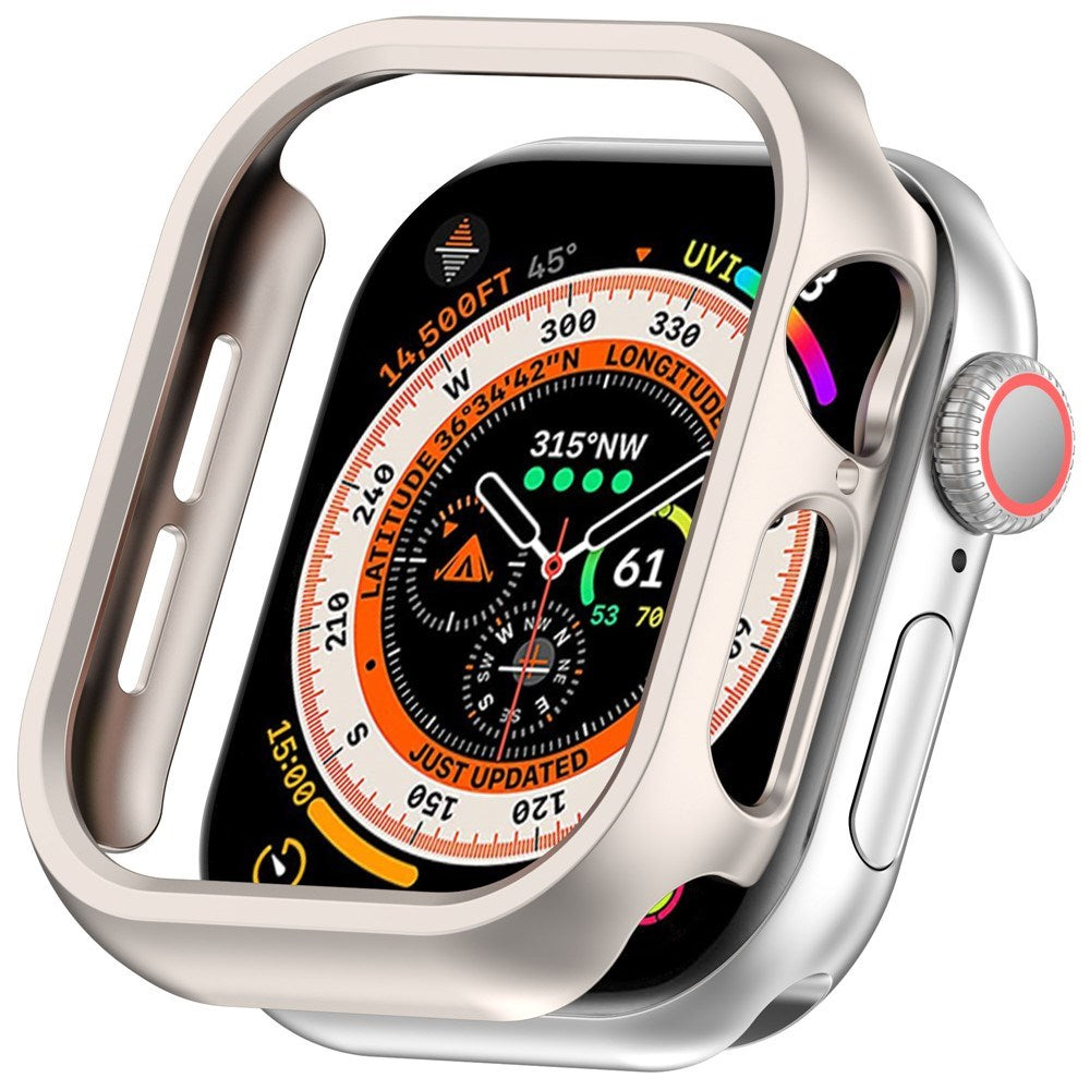 Apple Watch 11 / 10 (42mm) Hardt Plast Deksel - Starlight