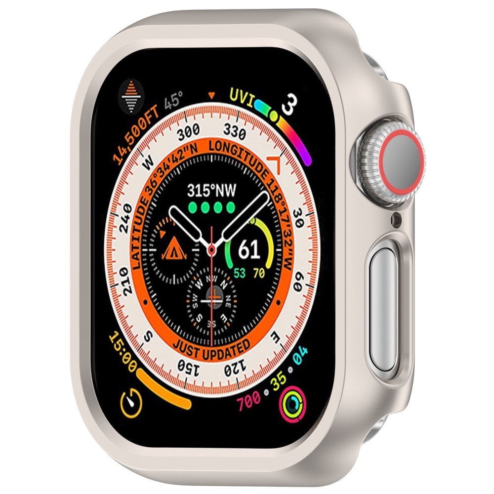 Apple Watch 11 / 10 (42mm) Hardt Plast Deksel - Starlight