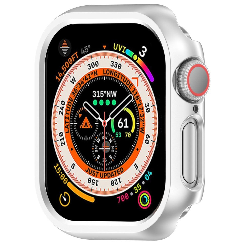 Apple Watch 11 / 10 (42mm) Hardt Plast Deksel - Sølv