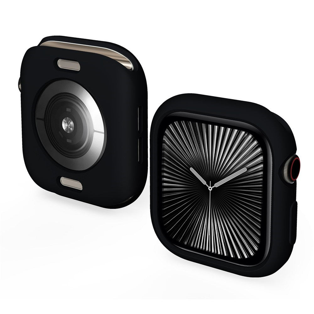 Apple Watch 11 / 10 (46mm) Fleksibelt Plast Deksel - Svart