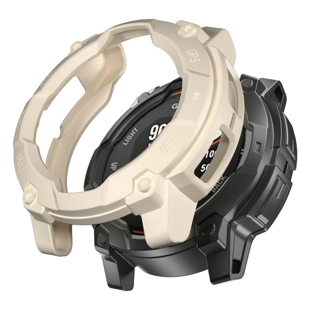 Garmin Instinct 3 Solar (45mm) Rugged Plast Deksel - Hvit