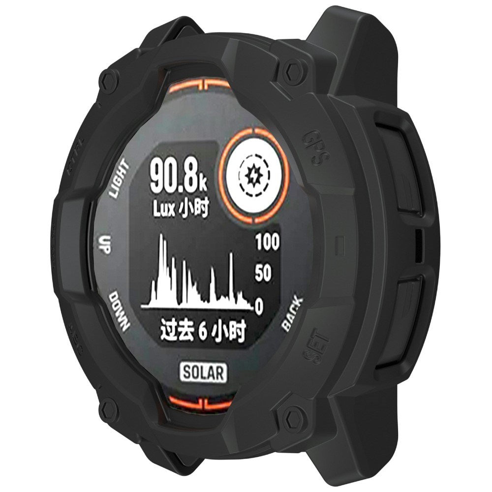 Garmin Instinct 3 Solar (50mm) Rugged Plast Deksel - Svart