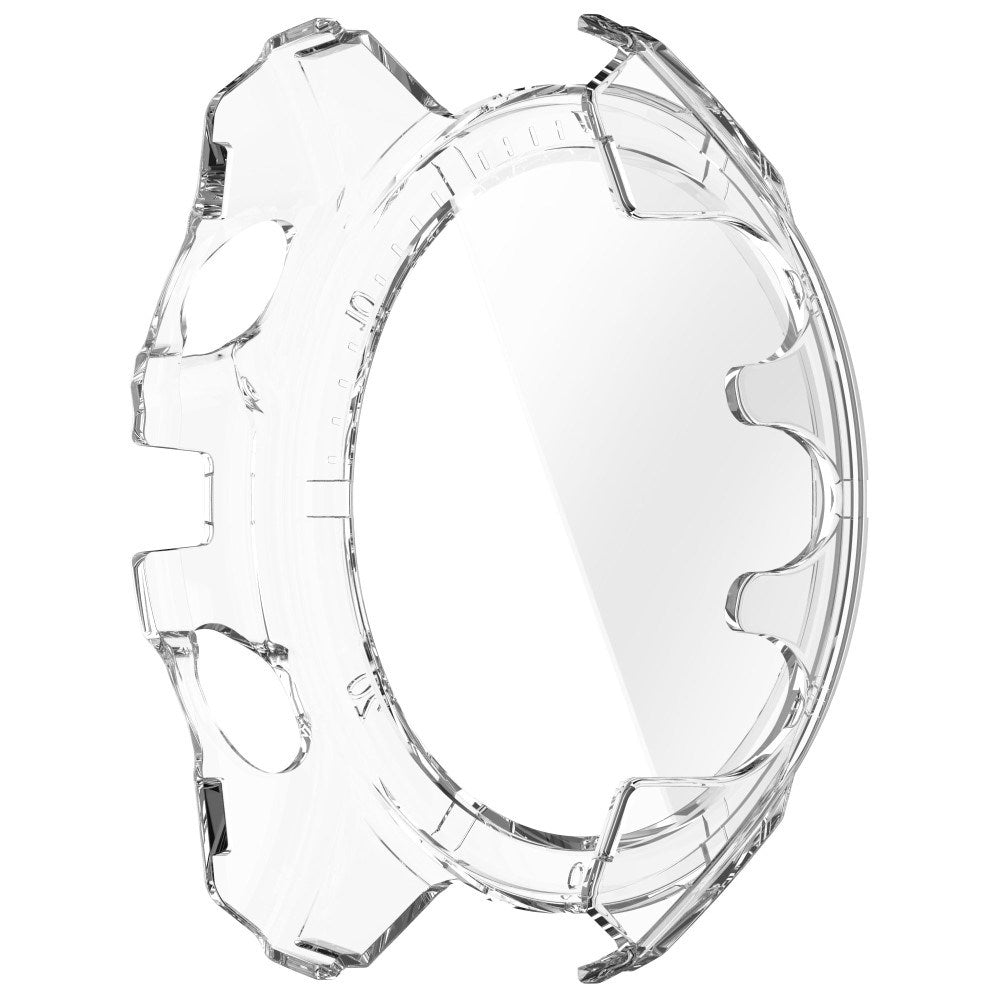 Garmin Tactix 8 AMOLED (51mm) Hardt Plast Deksel m. Beskyttelsesglass - Gjennomsiktig