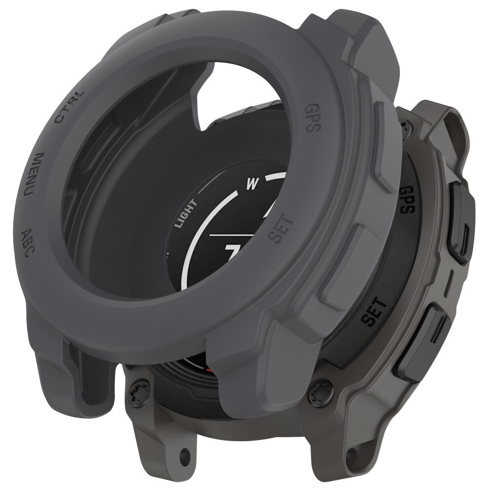 Garmin Instinct E (40mm) Bumper Silikon Deksel - Grå