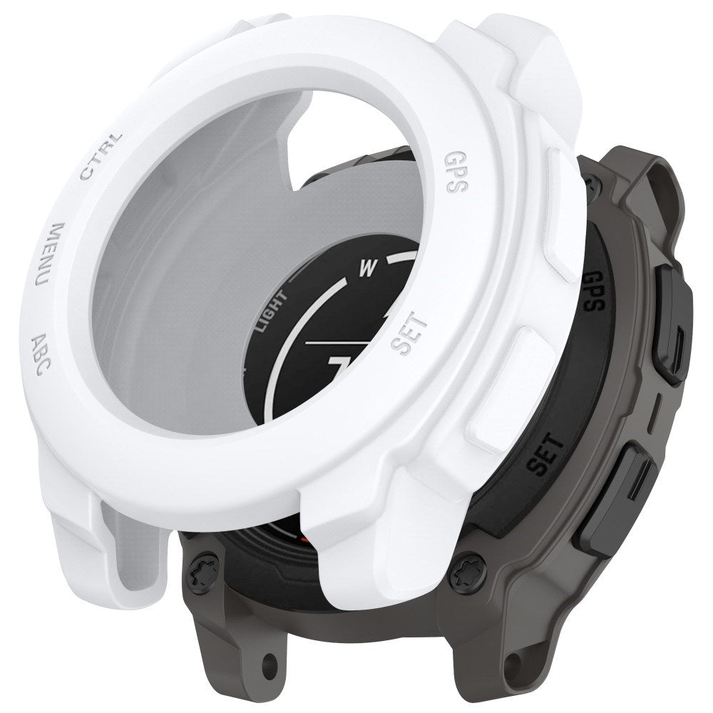 Garmin Instinct E (40mm) Bumper Silikon Deksel - Hvit