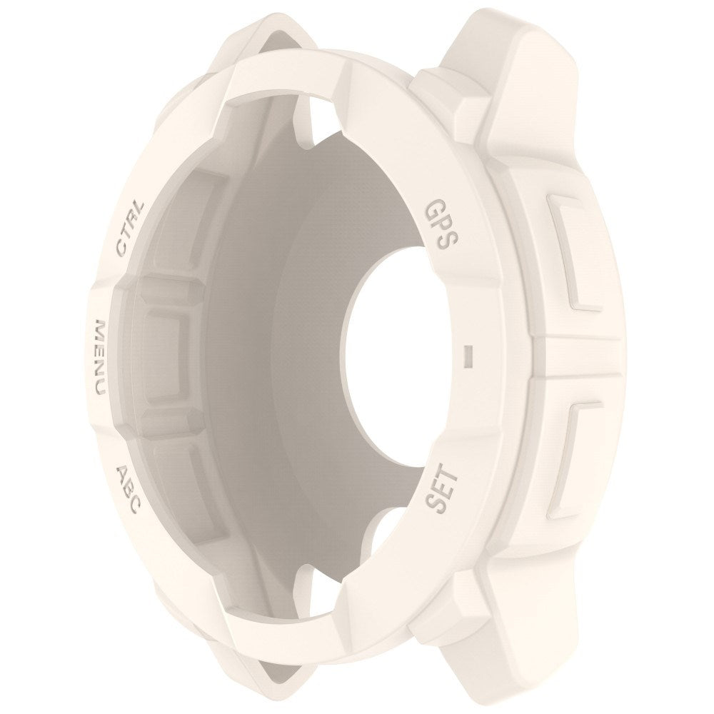 Garmin Instinct 3 AMOLED / Solar (45mm) Bumper Silikon Deksel - Hvit