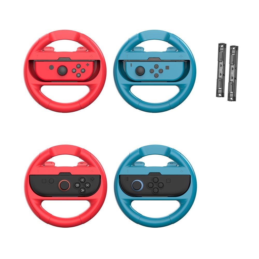 Nintendo Switch / Switch 2 / Switch OLED Controller Ratt - Blå / Rød