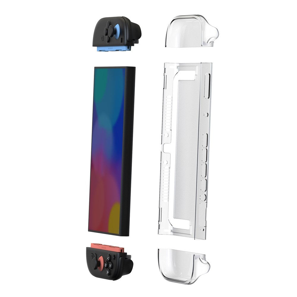 Nintendo Switch Plastdeksel - Gjennomsiktig