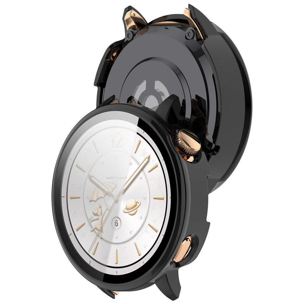 OnePlus Watch 3 (43mm) Deksel med Skjermbeskytter i Herdet Glass - Svart