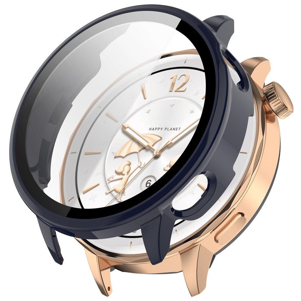 OnePlus Watch 3 (43mm) Deksel med Skjermbeskytter i Herdet Glass - Blå