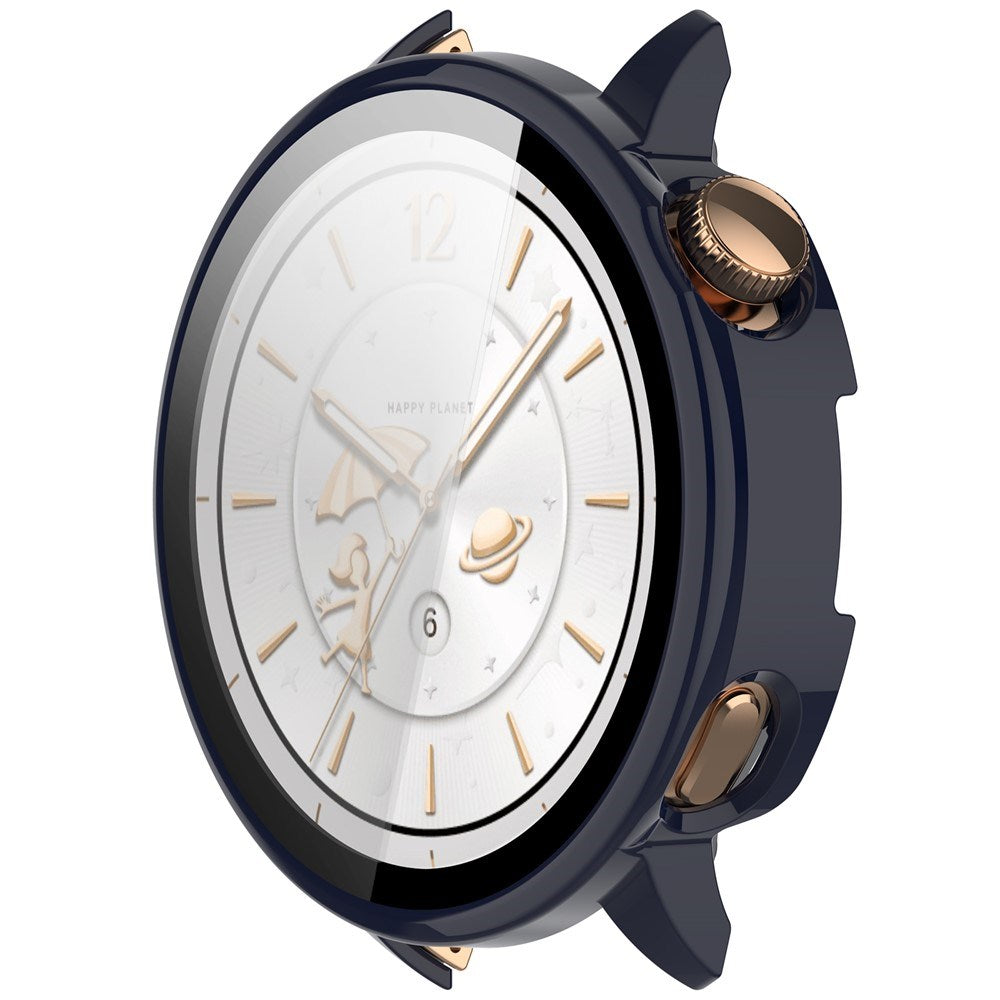 OnePlus Watch 3 (43mm) Deksel med Skjermbeskytter i Herdet Glass - Blå