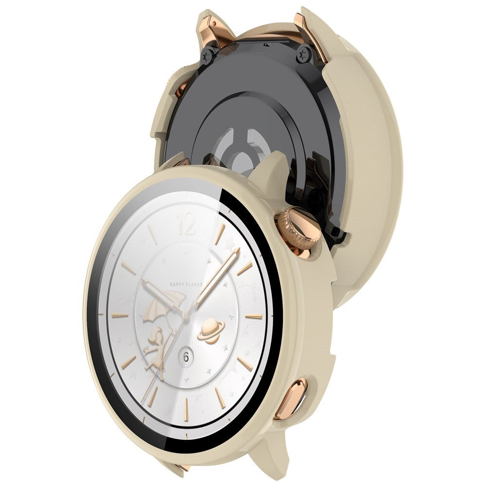 OnePlus Watch 3 (43mm) Deksel med Skjermbeskytter i Herdet Glass - Hvit