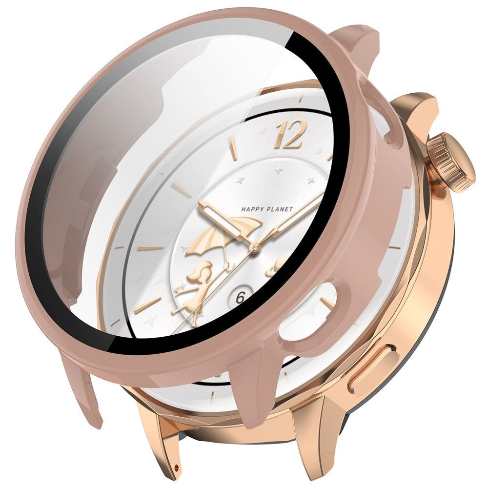OnePlus Watch 3 (43mm) Deksel med Skjermbeskytter i Herdet Glass - Rosa