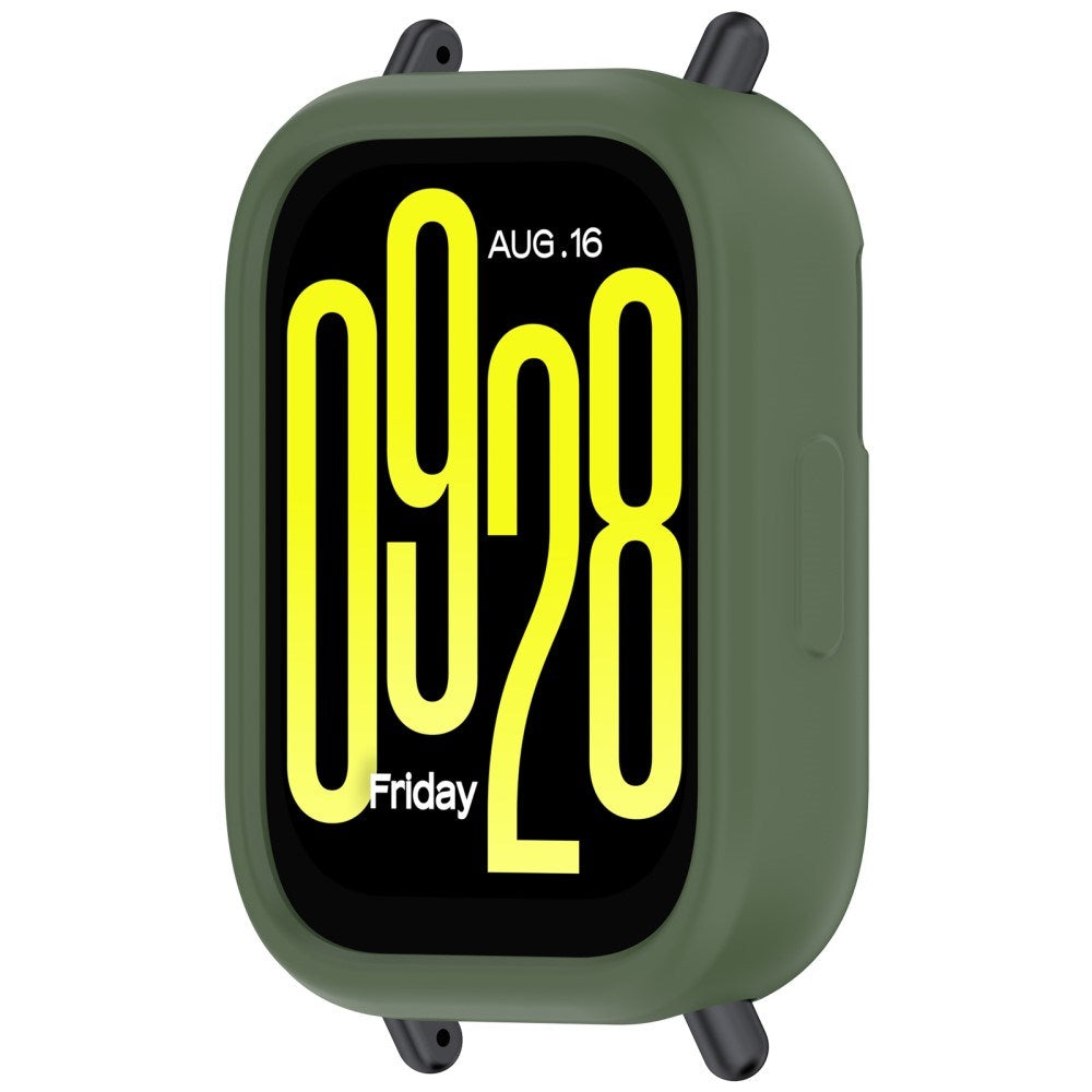 Xiaomi Redmi Watch 5 Active Bumper Silikon Deksel - Grønn