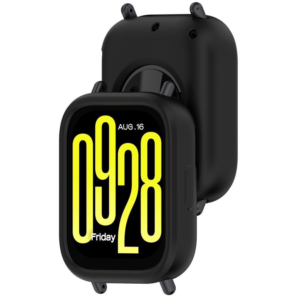 Xiaomi Redmi Watch 5 Active Bumper Silikon Deksel - Svart