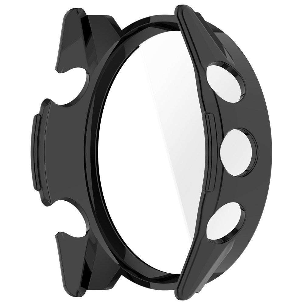 Garmin Forerunner 570 (47mm) Deksel med Skjermbeskytter i Herdet Glass - Svart