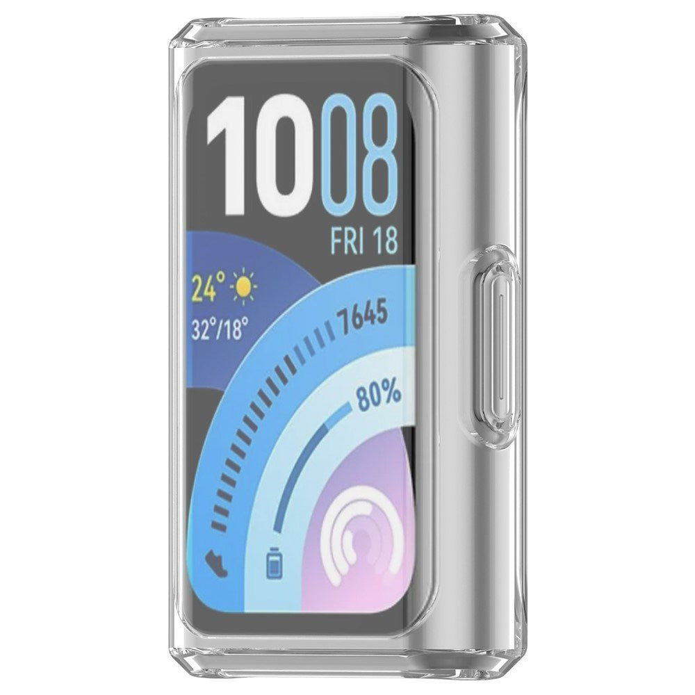 Huawei Band 11 Pro EIDERWOOD Fleksibelt Plast Deksel - Gjennomsiktig