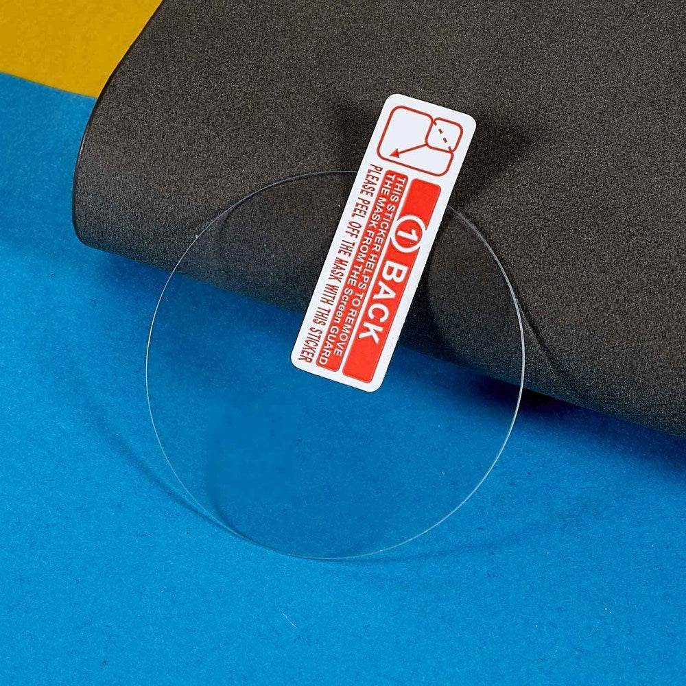2-Pack OnePlus Watch 2R Herdet Glass 2.5D Arc Edge Skjermbeskytter