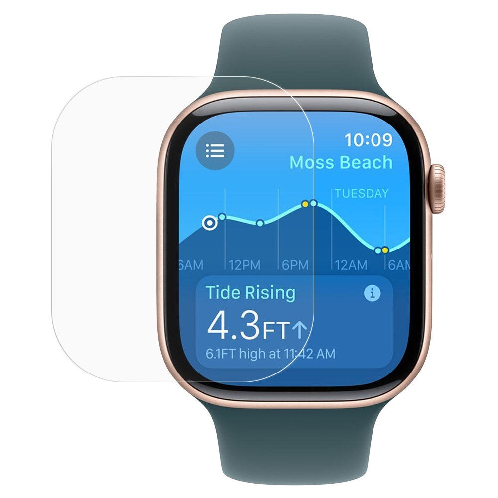 Apple Watch 11 / 10 (42mm) Beskyttelsesfilm - Gjennomsiktig