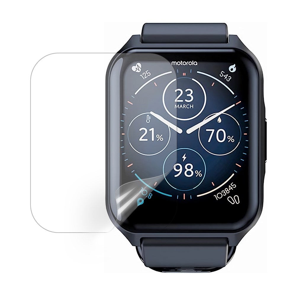 Motorola Moto Watch 70 Skjermbeskytterfilm - Gjennomsiktig