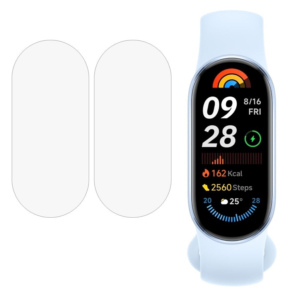 Xiaomi Smart Band 10 Skjermbeskytter 2 stk - Gjennomsiktig