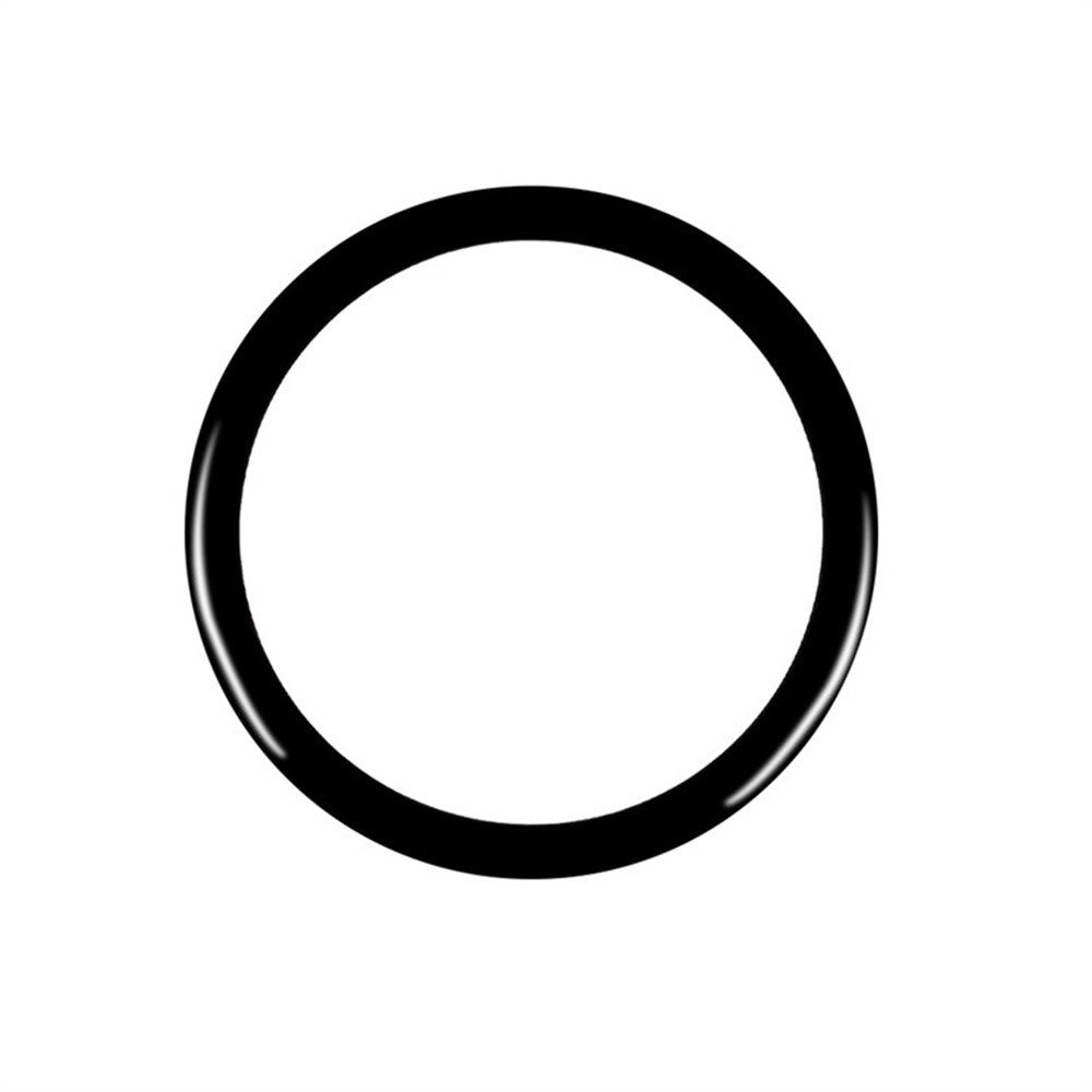 Samsung Galaxy Watch 8 (44mm) Plastskjermbeskytter - Gjennomsiktig / Svart Kant