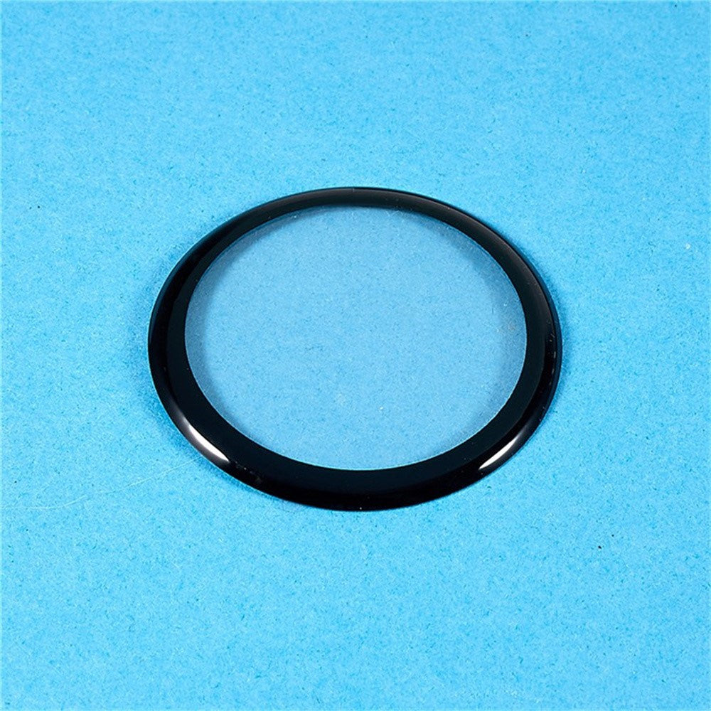 Samsung Galaxy Watch 8 (44mm) Plastskjermbeskytter - Gjennomsiktig / Svart Kant