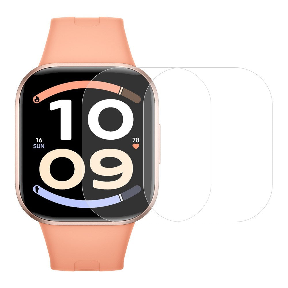 Xiaomi Redmi Watch 6 Active Skjermbeskyttelsesfilm - 2 Stk. - Gjennomsiktig