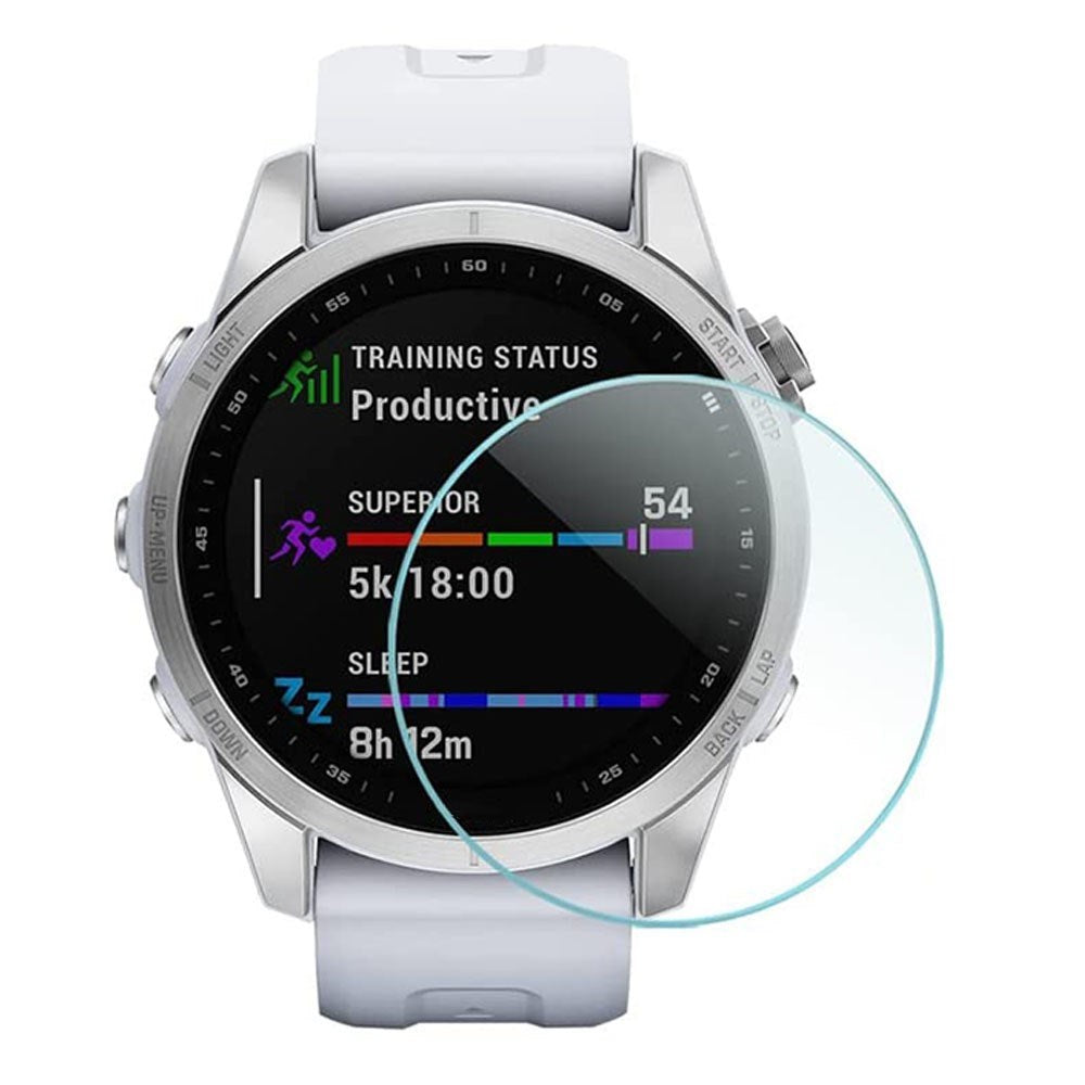 Garmin Fenix 7S Herdet Beskyttelsesglass 0.3mm - Gjennomsiktig