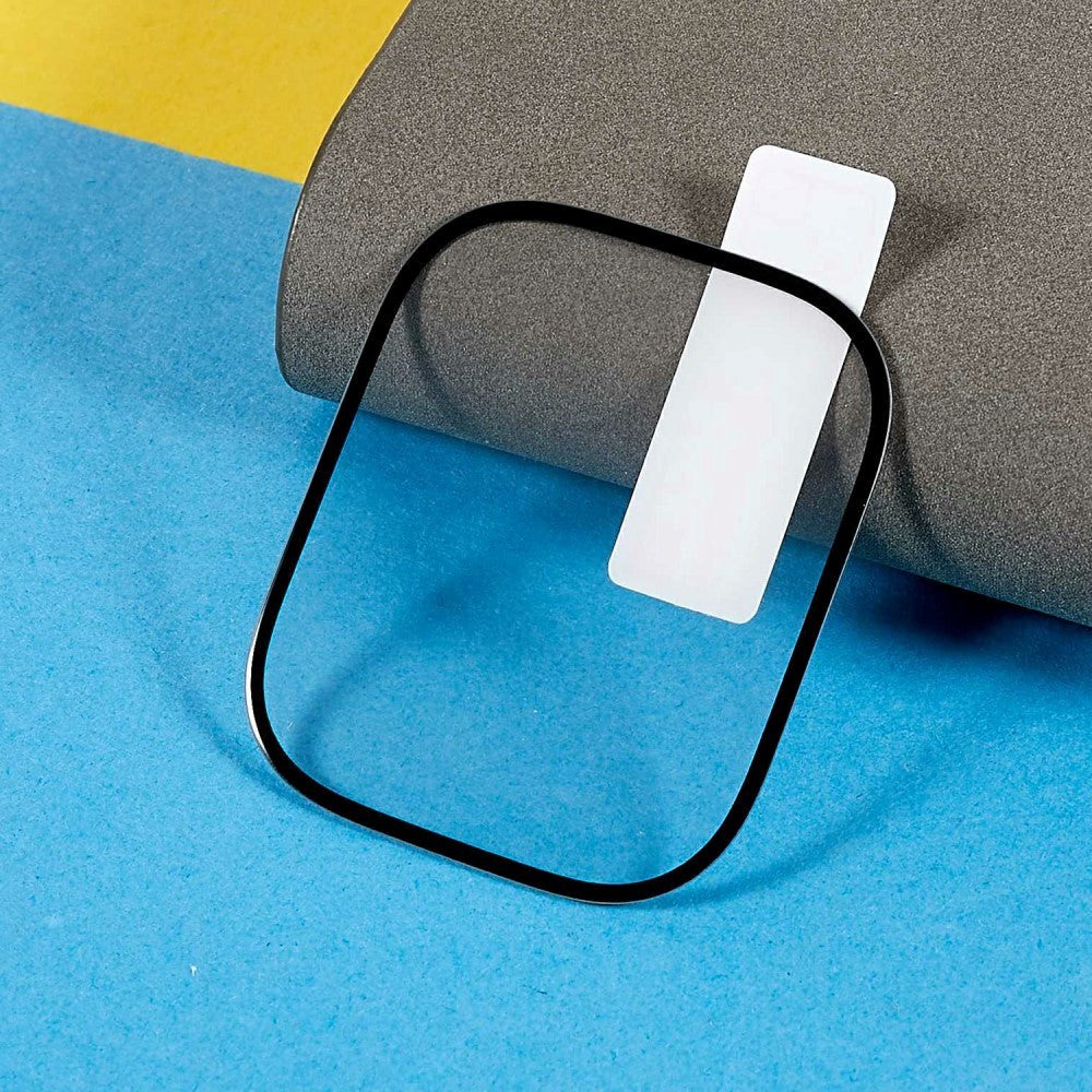Apple Watch SE/6/5/4 (40mm) Herdet glass - Skjermbeskytter - Gjennomsiktig / Svart Kant