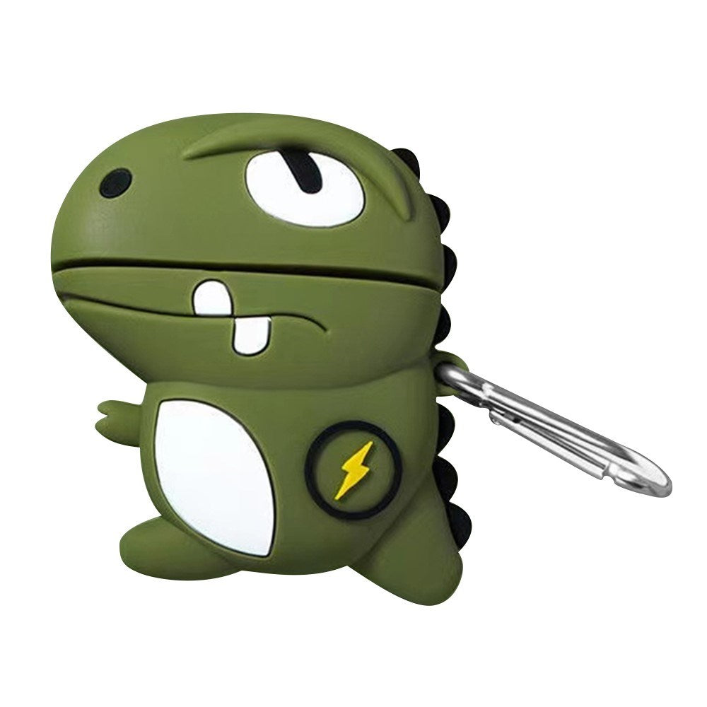 AirPods (1. & 2. gen.) Cartoon Silikon Deksel - Dinosaur