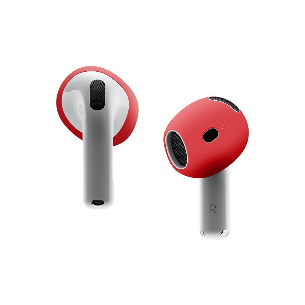 Silikon Deksel for Apple AirPods (4. gen.) Ørepropper - Rød