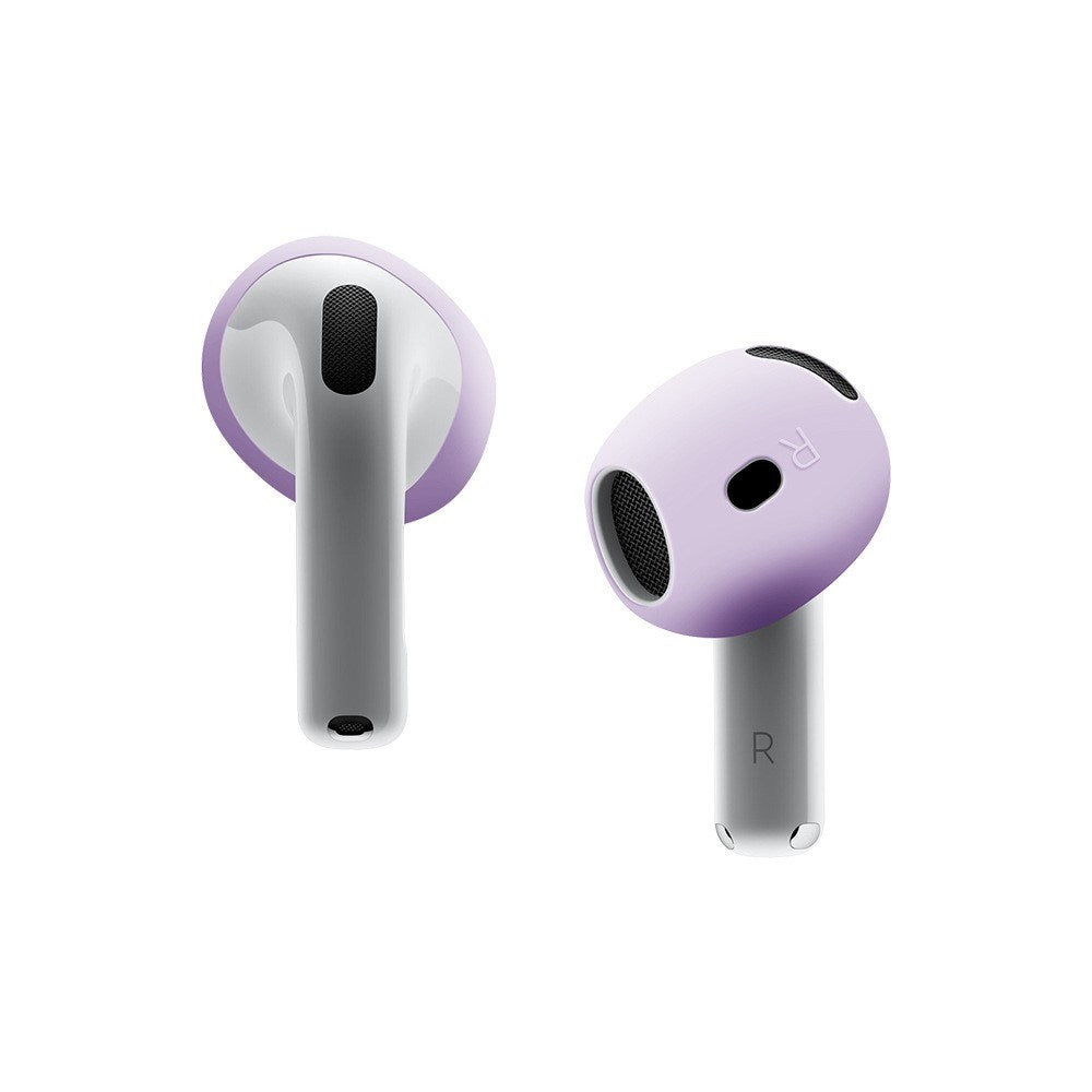 Silikon Deksel for Apple AirPods (4. gen.) Ørepropper - Lilla
