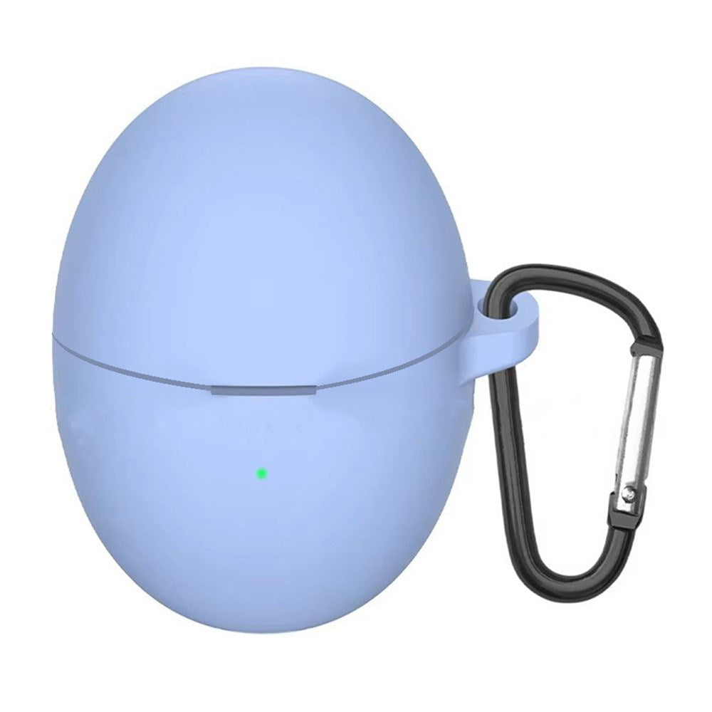 Huawei FreeBuds 6 Silikondeksel med Karabinkrok – Lavendel