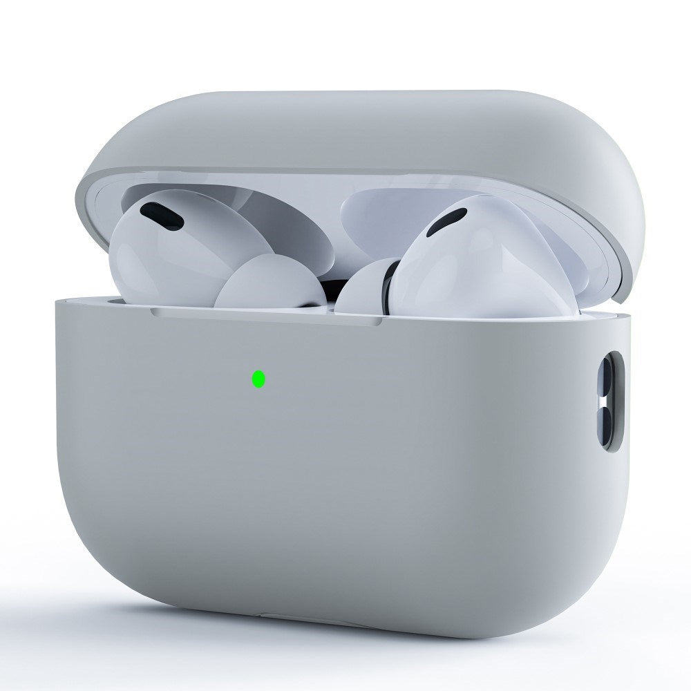 Apple AirPods Pro (2. Gen.) Todelt Silikon Deksel – Grå