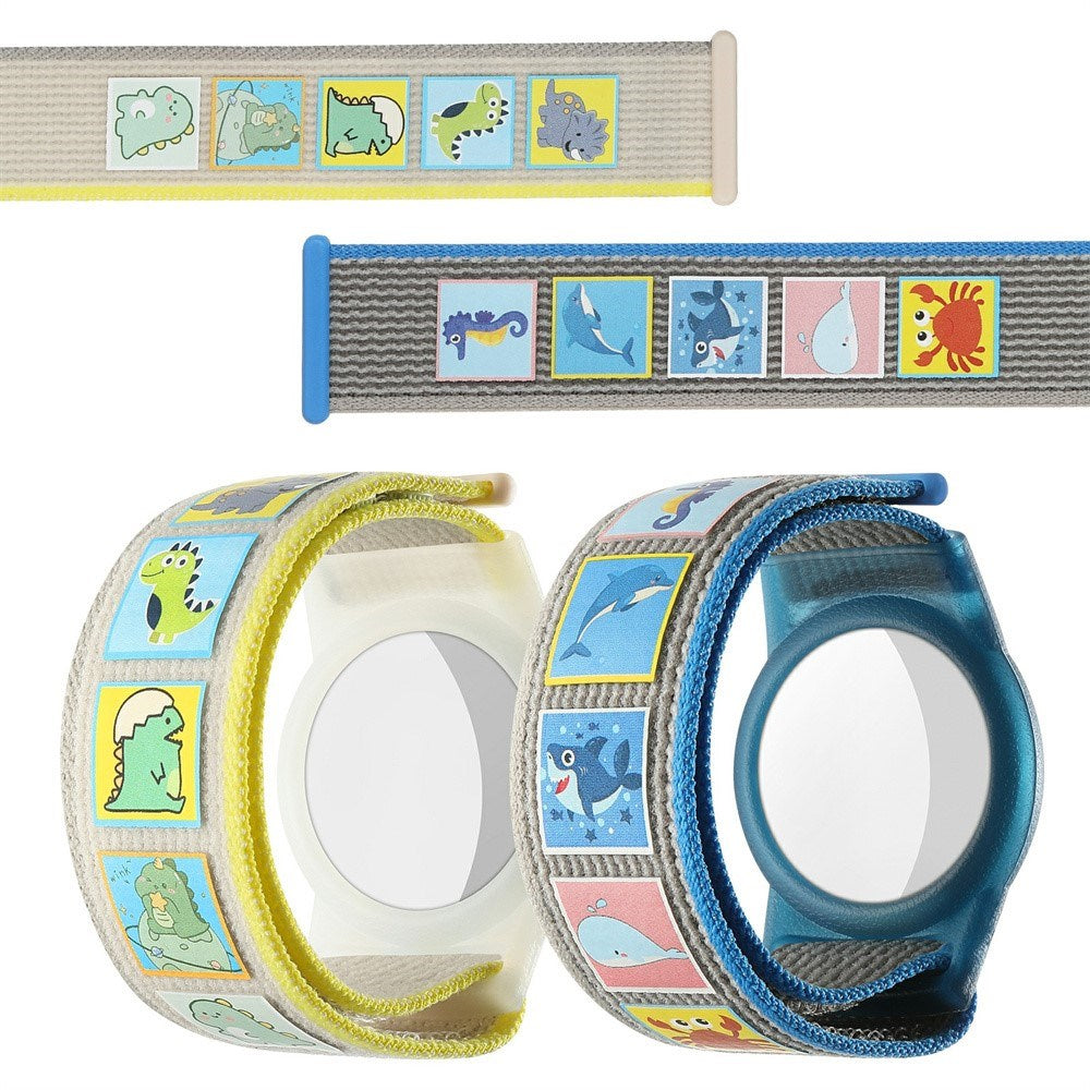 AirTag 1. & 2. Gen. Nylonarmbånd for Barn - Sjødyr