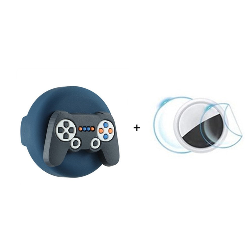 Apple AirTag 1. & 2. Gen. Silikon Holder for Sko med Motiv - Game Controller