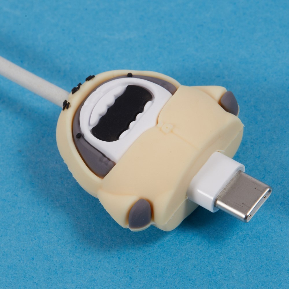 Kabelbeskytter for USB-C Kabel - Kul Hai i Jakke