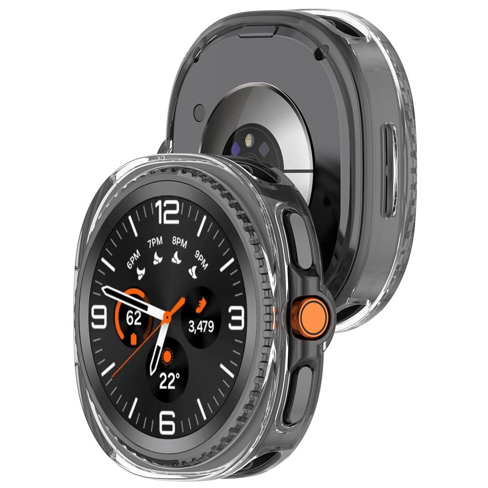 Samsung Galaxy Watch Classic (46mm) Semi-Enclosed Hard Plast Deksel – Gjennomsiktig